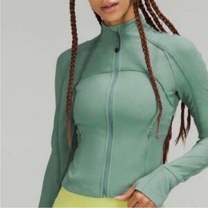 Lululemon Ribbed Green Define Jacket